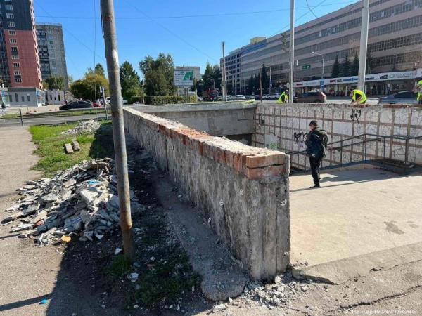 В Перми начался ремонт подземного перехода у Гознака