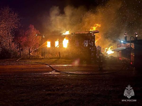 На пожаре в Пермском крае погибла семья из четырёх человек
