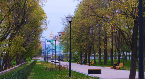 Дмитрий Махонин проинспектировал работы по благоустройству парков и скверов в Перми