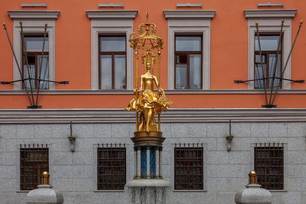 Cломавший фонтан «Принцесса Турандот» пермяк задержан в Москве 