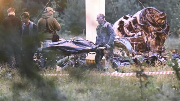 В телах погибших при крушении самолёта Пригожина, пилотом которого был пермяк, нашли следы гранат