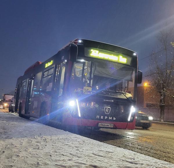 С 1 декабря автобусы № 13 в Перми начнут ходить чаще