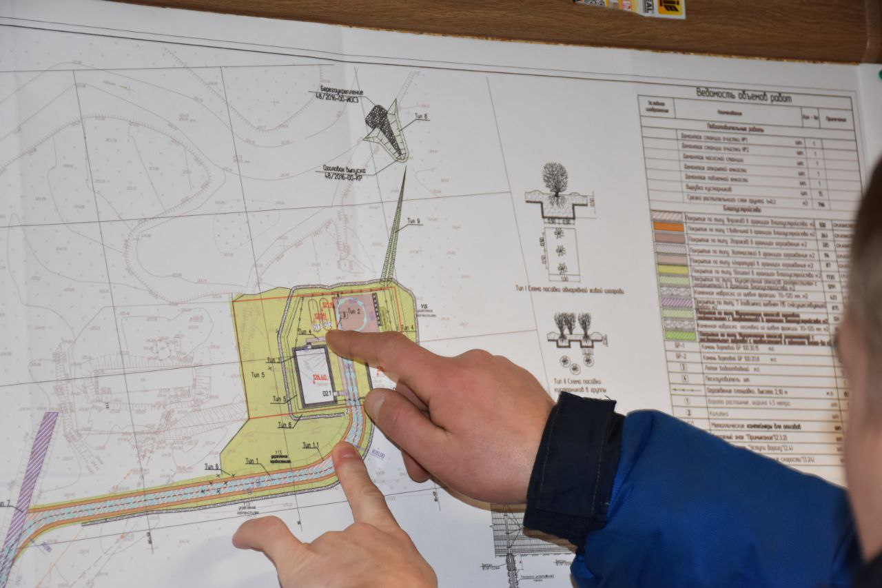 Краевые власти проинспектировали ход строительства очистных сооружений в Юсьве