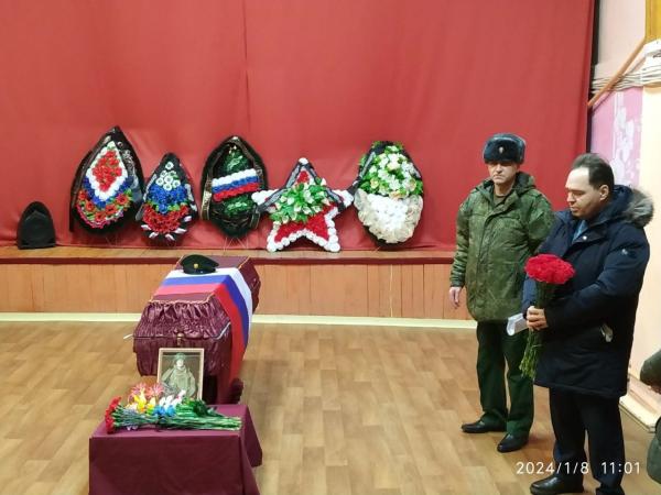 В Куединском округе Прикамья похоронили погибшего на Украине участника СВО Юрия Лупина 