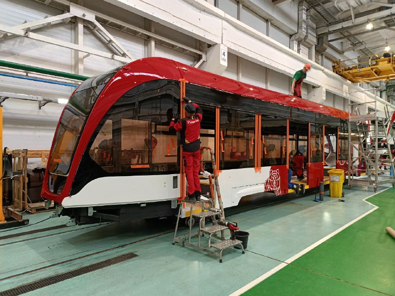 В Пермь поступят 14 новых трамваев в 2024 году