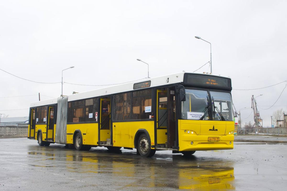 Автобус-гармошка МАЗ-105