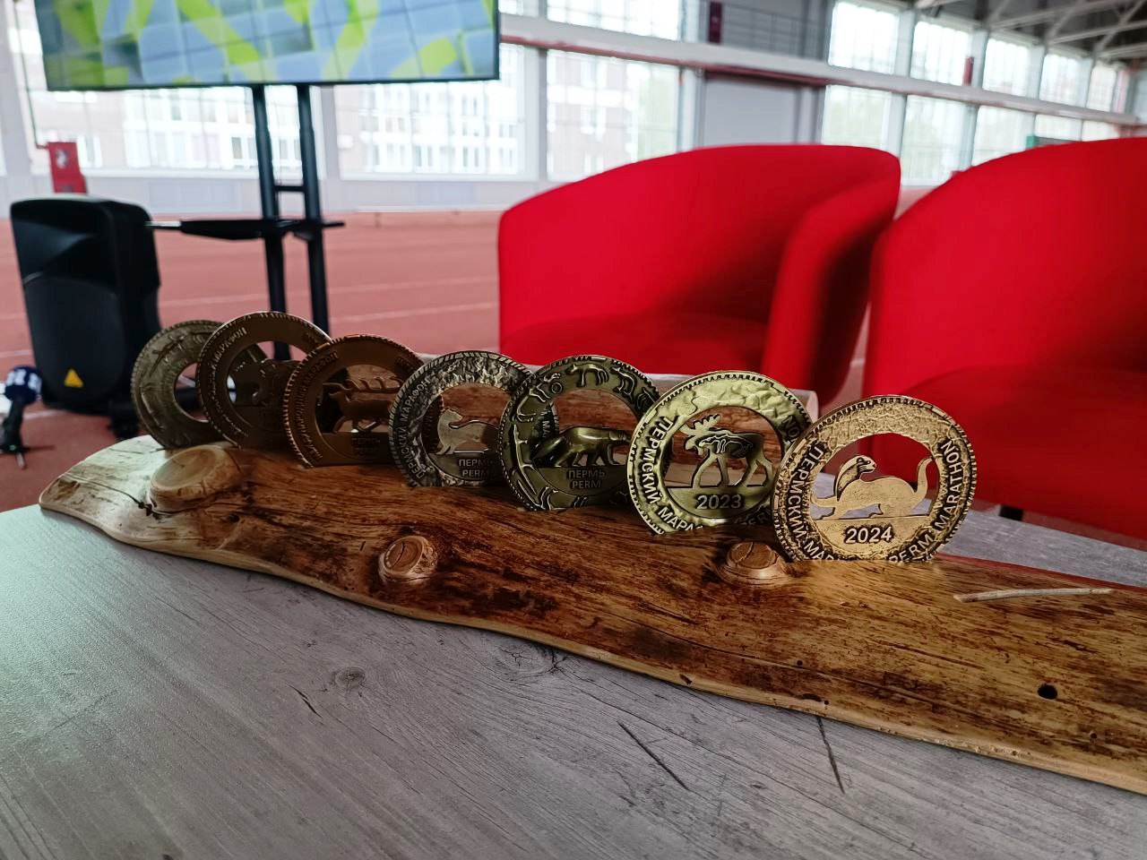 Представлен новый дизайн футболок и медалей для участников Пермского марафона-2024