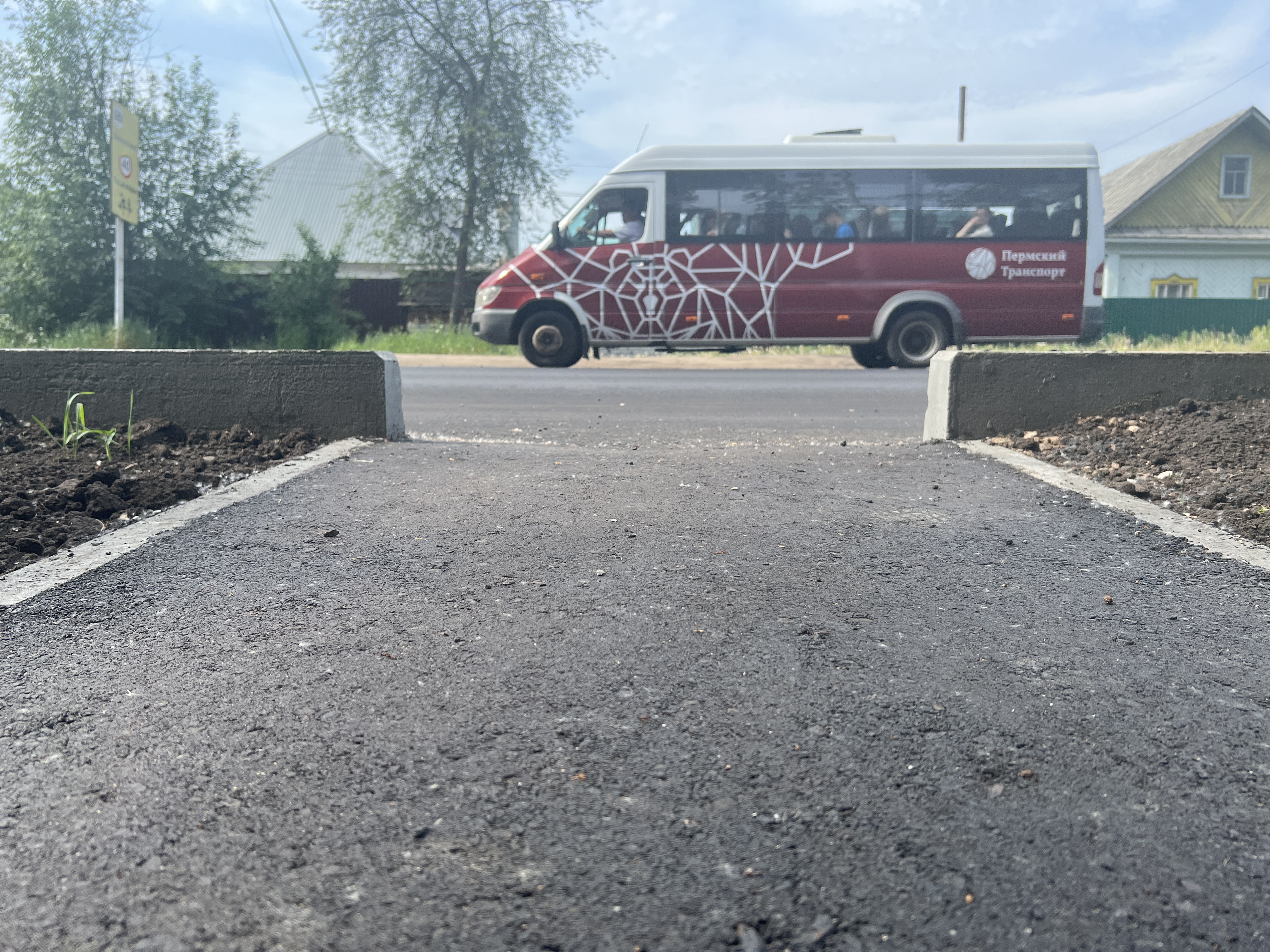 При ремонте дорог по нацпроекту в Перми создаётся доступная среда