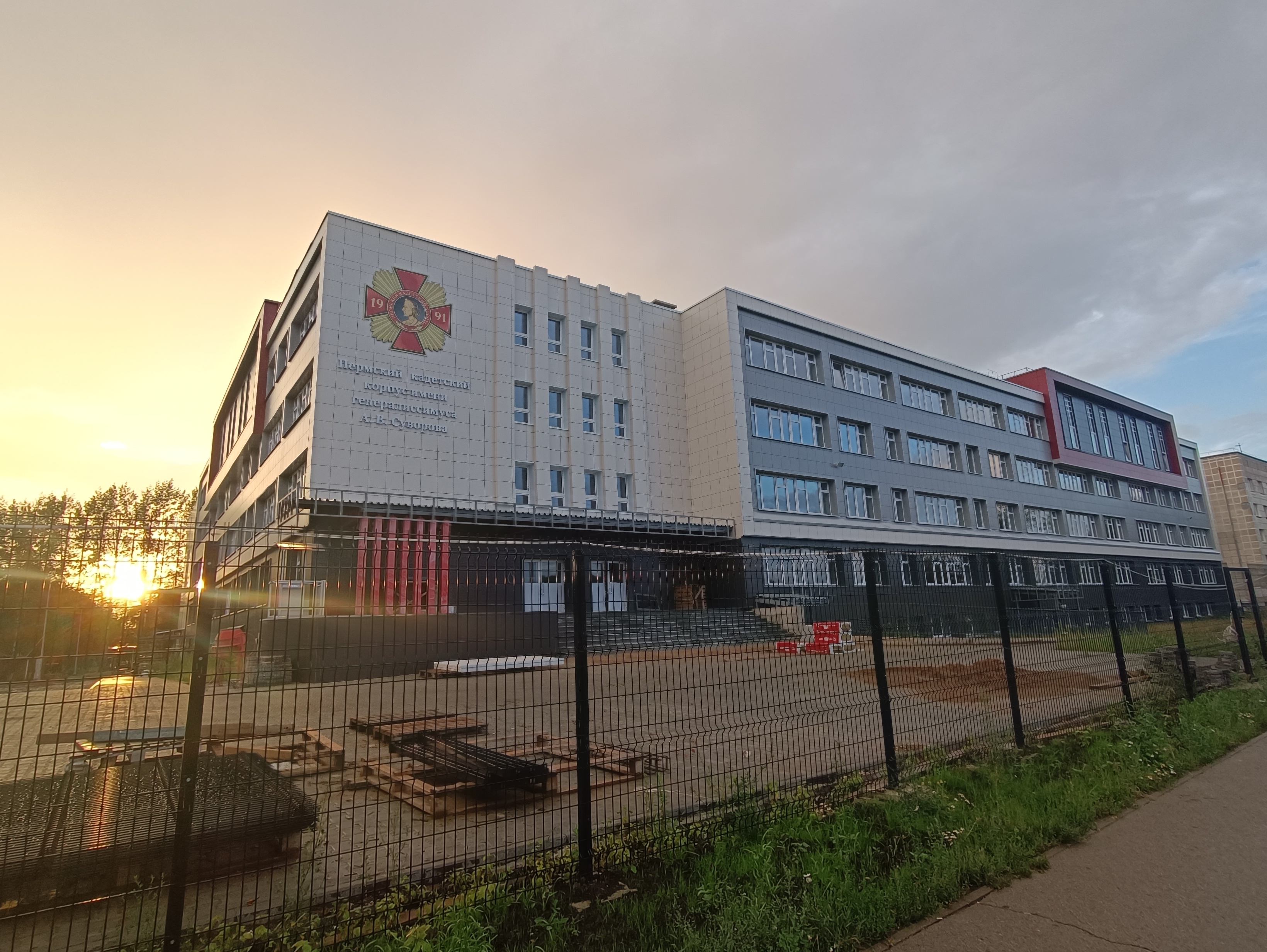Новый корпус кадетской школы в Перми откроют 1 сентября