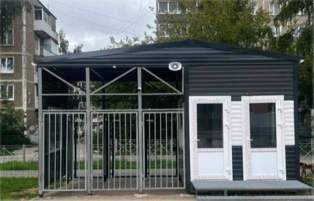 В двух школах Перми построены отдельно стоящие здания КПП