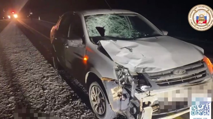 На севере Пермского края водитель «Лады» насмерть сбил пешехода