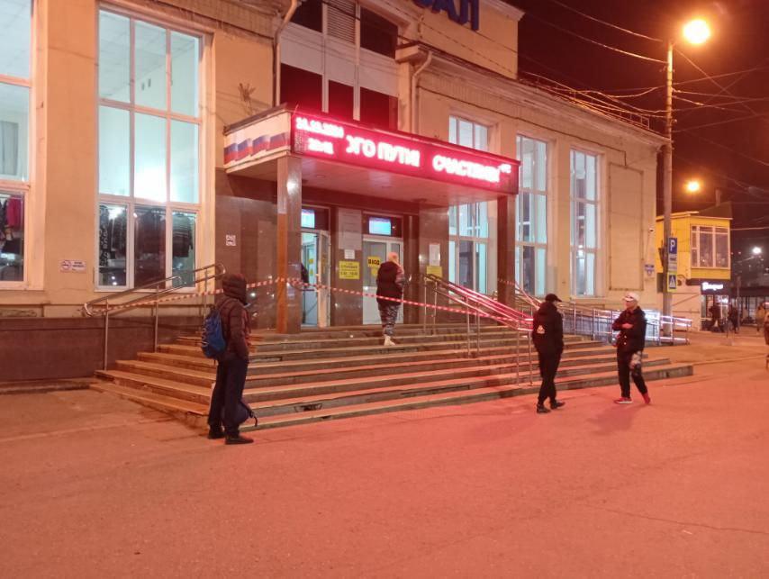 В Перми эвакуировали людей из центрального автовокзала