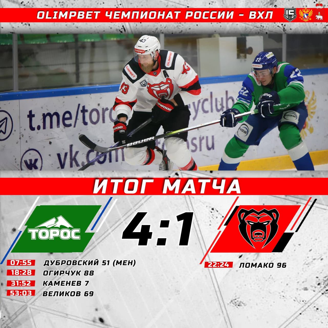 Пермскому «Молоту» не удалось прервать серию поражений