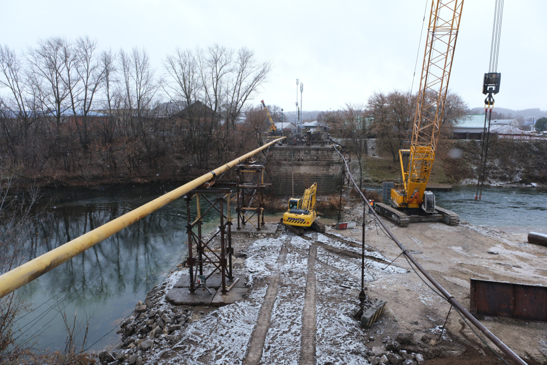 В Прикамье впервые за 60 лет проводится капремонт моста через Ирень в Кунгуре