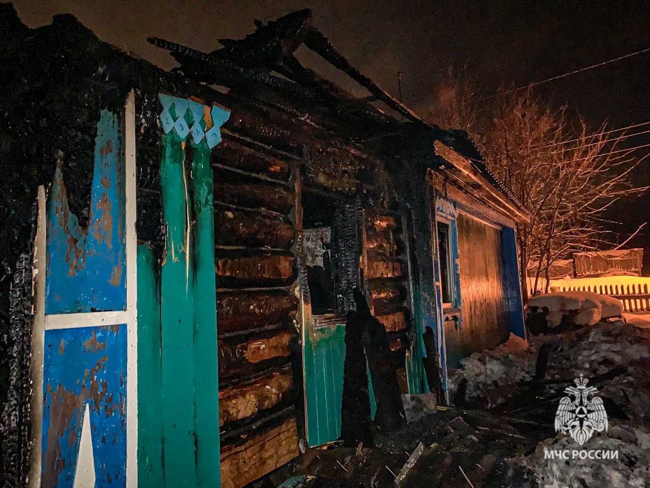 <div>В Прикамье на пожаре погибли 2 человека</div>