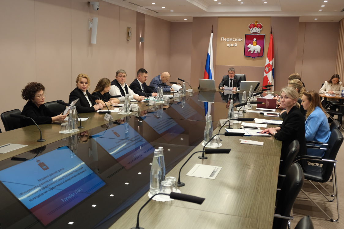 В Перми прошло заседание рабочей группы по конкуренции в российской экономике