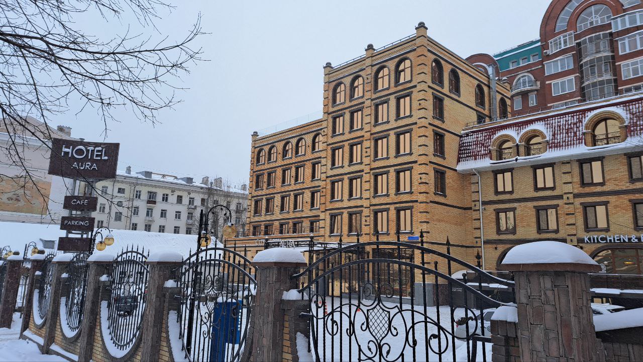 На улице Монастырской в Перми открылась вторая очередь отеля AurA с рестораном 