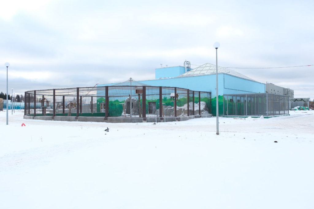 В Перми в эксплуатацию ввели ещё 23 объекта первой очереди нового зоопарка