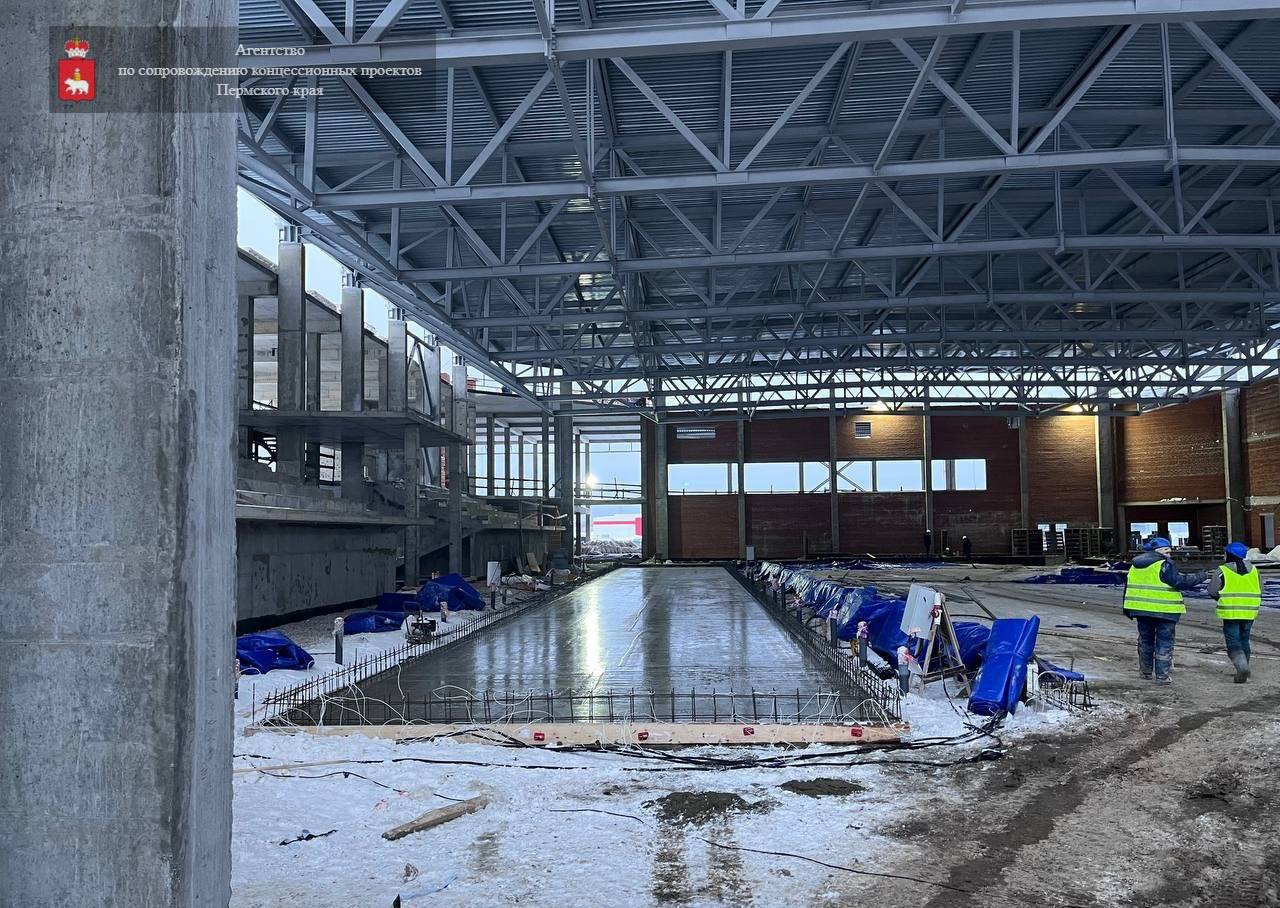 Закупку по внутренней отделке ледовой арены в Перми признали несостоявшейся