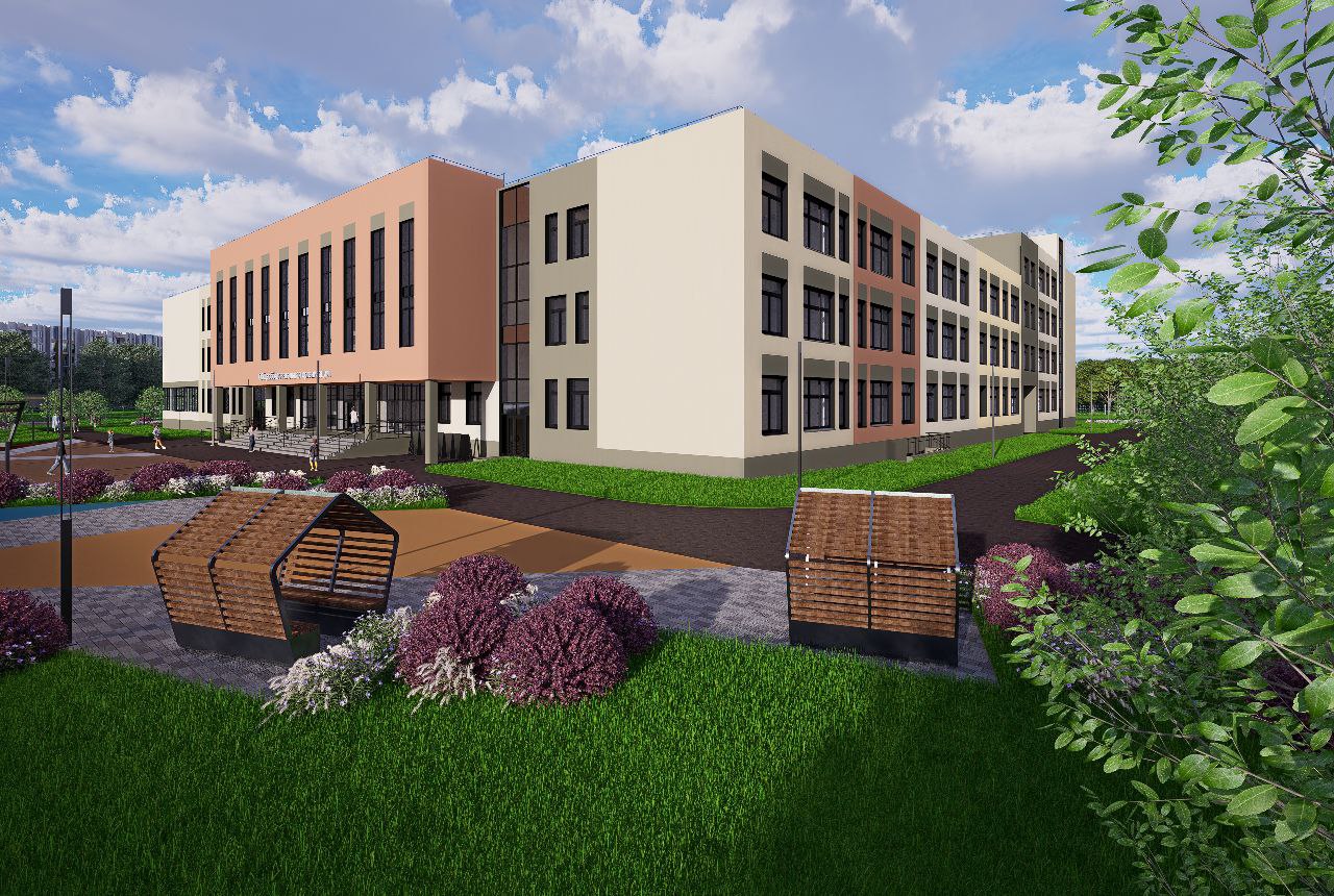 Выдано разрешение на возведение в Перми нового корпуса лицея с лыжероллерной трассой