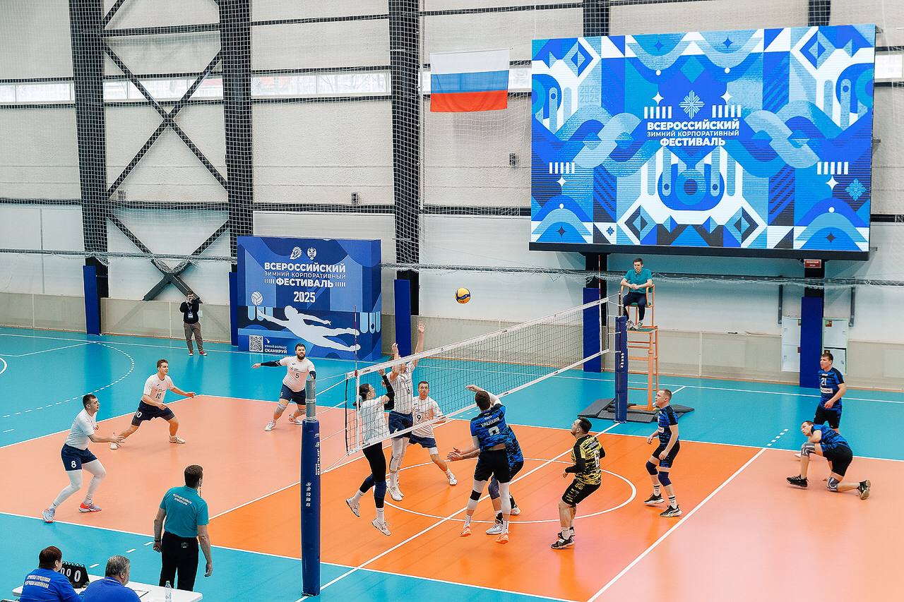 Сборная «Уралхима» заняла второе место на Всероссийском зимнем корпоративном фестивале