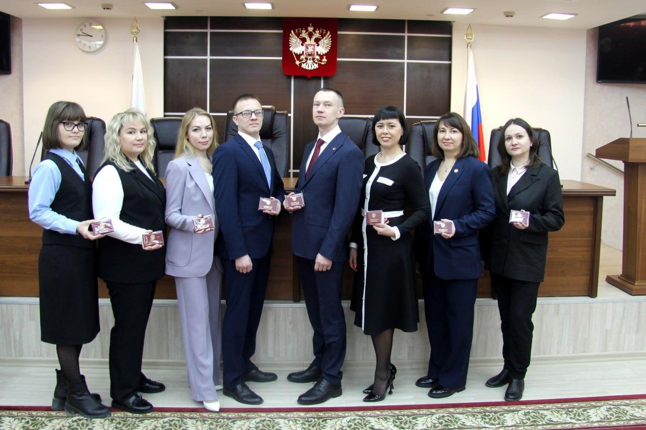 В Прикамье назначенным федеральным судьям вручили удостоверения
