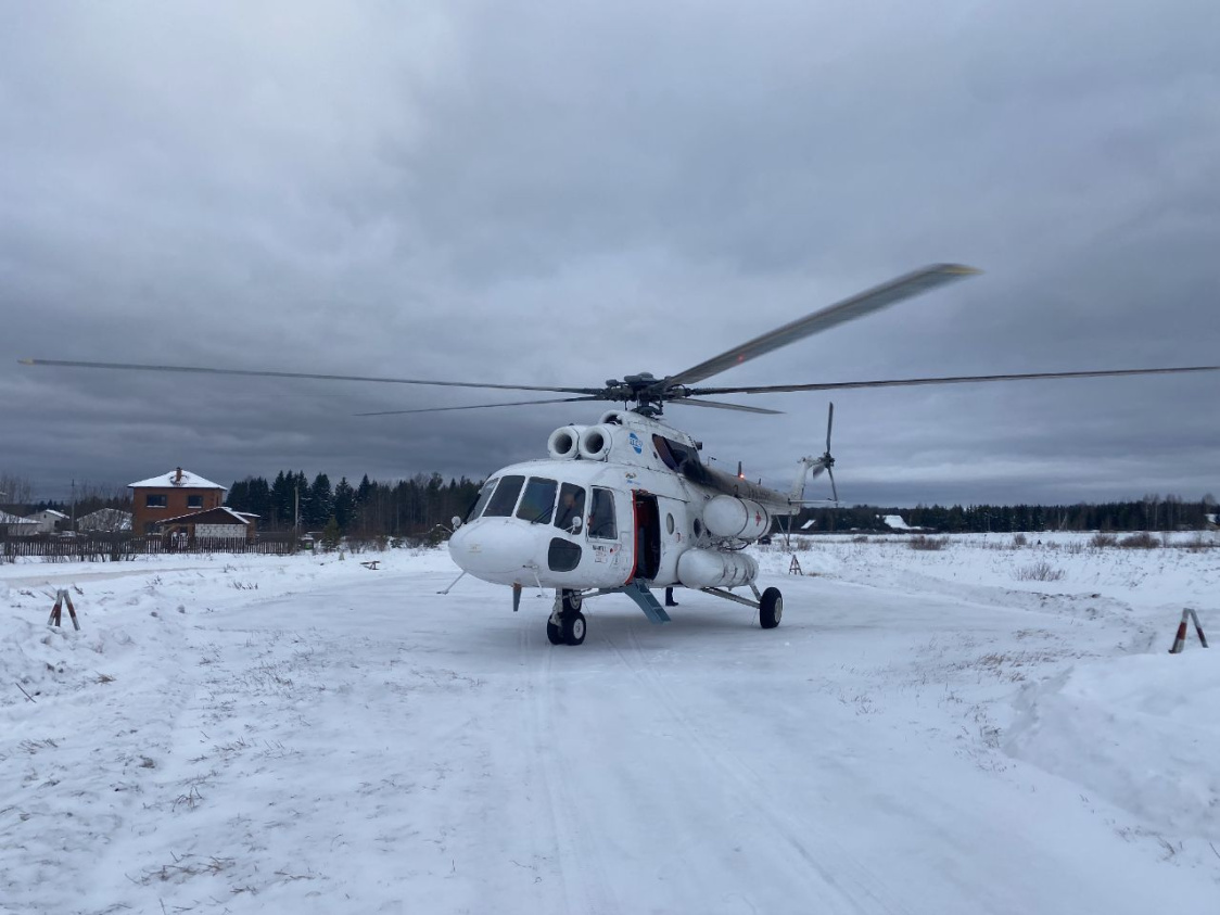 С начала года количество вылетов санавиации в Прикамье выросло в два раза