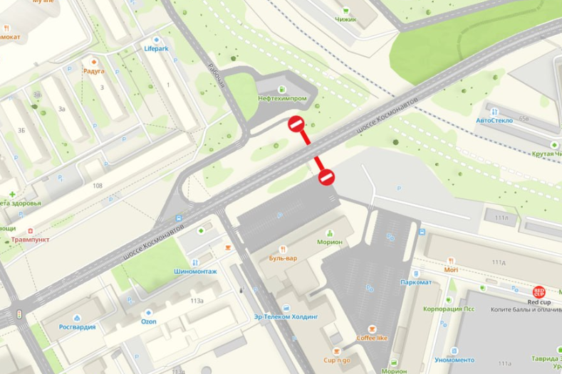 В Перми до конца ноября ограничат движение под путепроводом на шоссе Космонавтов