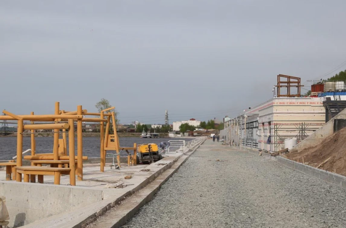 На новом участке пермской набережной скоро приступят к созданию прогулочной зоны