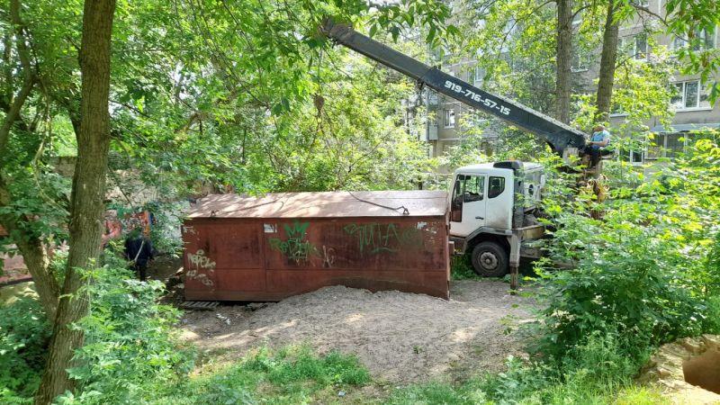 С начала года в Индустриальном районе Перми демонтировали почти 30 гаражных боксов