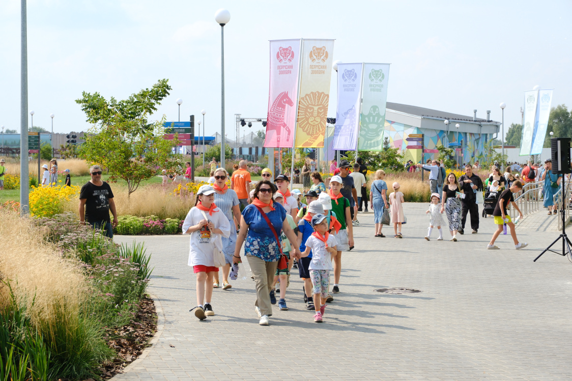 Новый пермский зоопарк открыл двери для посетителей