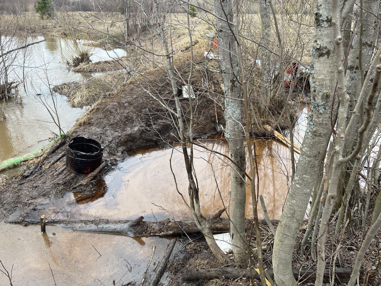 За разлив нефтепродуктов на юге Прикамья организацию оштрафовали на 7,5 млн рублей