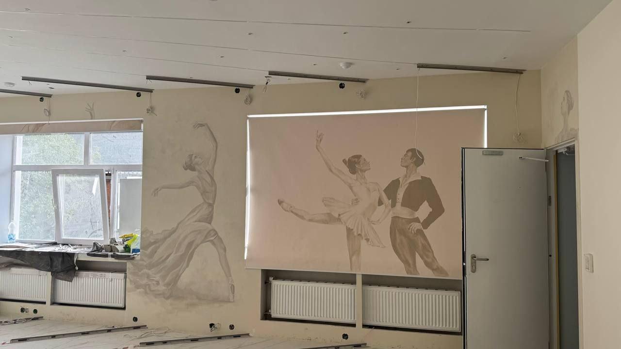 В здании Пермского хореографического училища началась отделка помещений