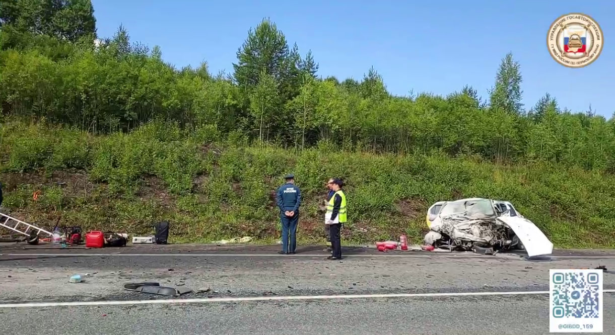 Выезд на «встречку» стал причиной смертельного ДТП в Пермском крае
