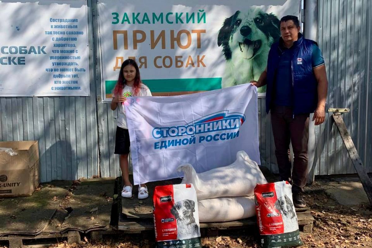 Сторонники «Единой России» в Пермском крае провели акцию «Лучший друг»