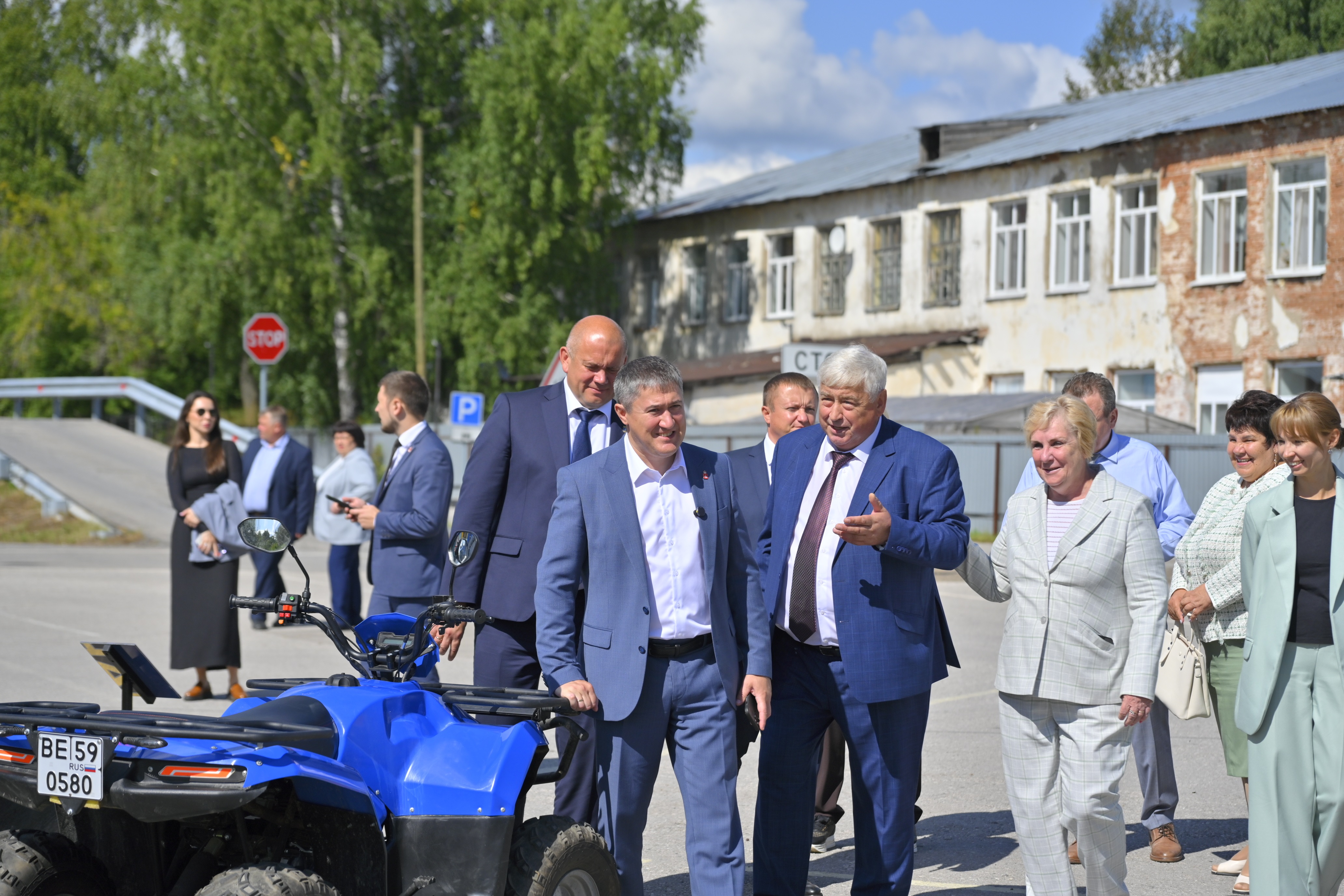 Губернатор Пермского края посетил колледж агротехнологий в Кунгуре