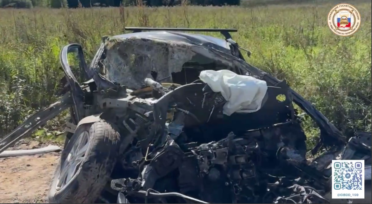 В Прикамье водитель легковушки погиб в лобовом столкновении с грузовиком