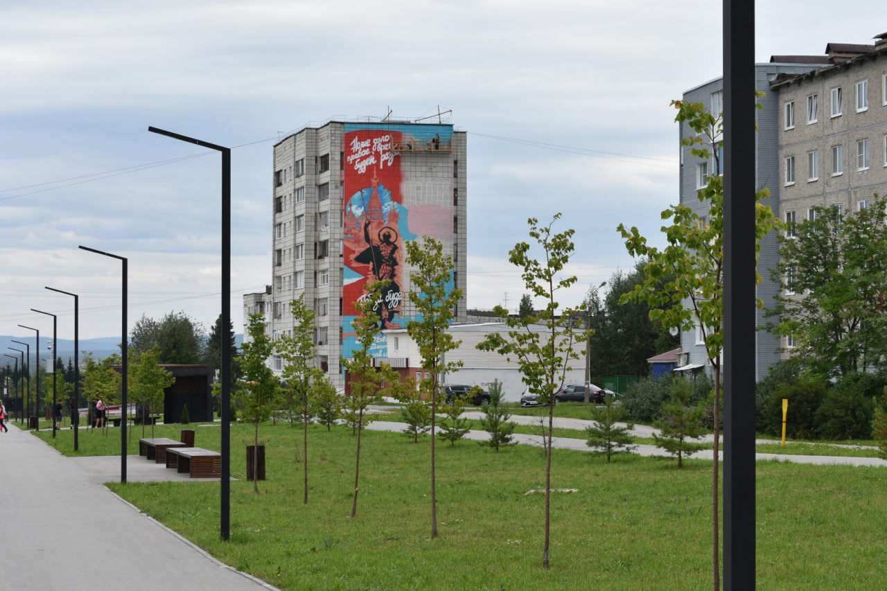 Художник из Пермского края участвует в фестивале уличного искусства Приволжья