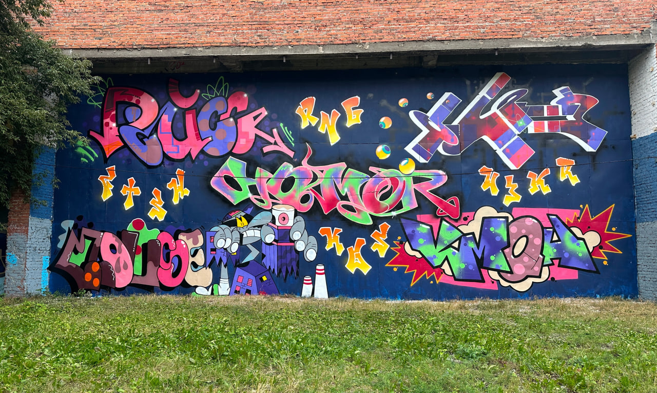 На фестивале «Монумент арт» завершено создание четырёх объектов