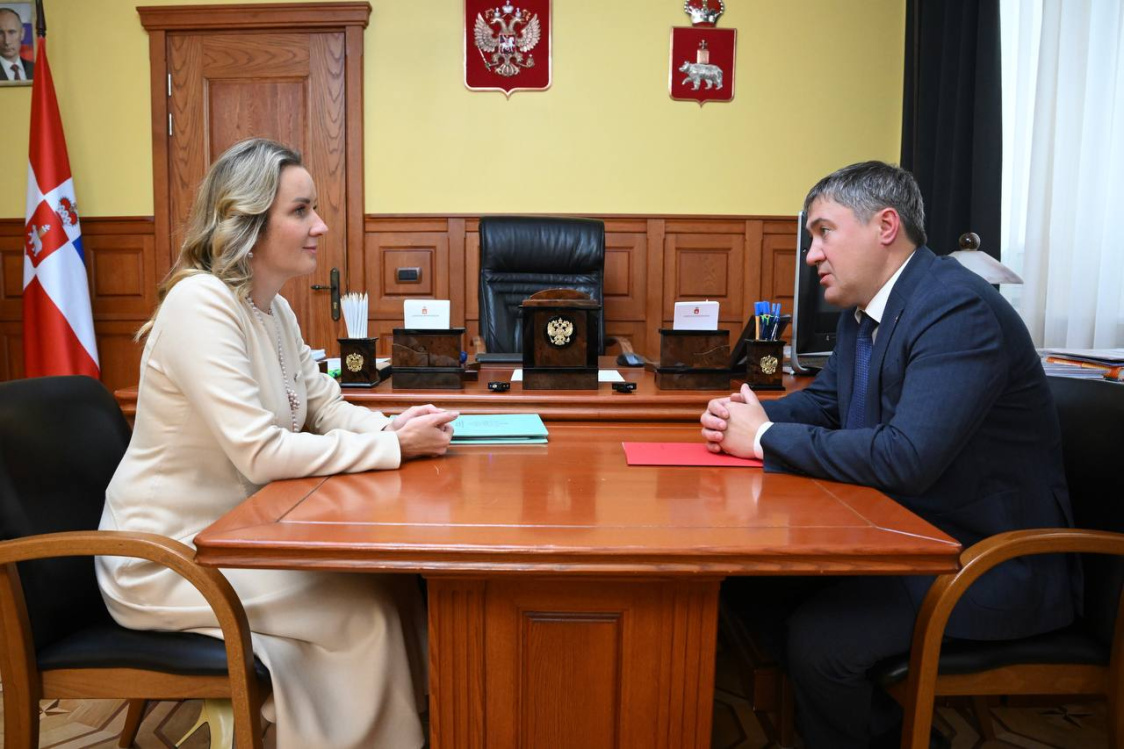 Уполномоченный при президенте РФ по правам ребёнка и губернатор Прикамья провели рабочую встречу