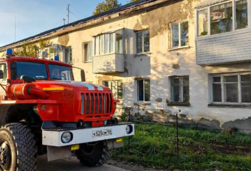 В Прикамье на пожаре погибли два человека