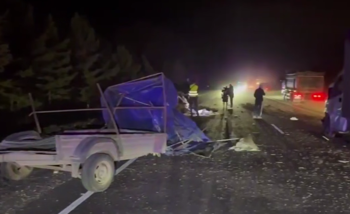 В ДТП на федеральной трассе в Прикамье погибли четыре человека