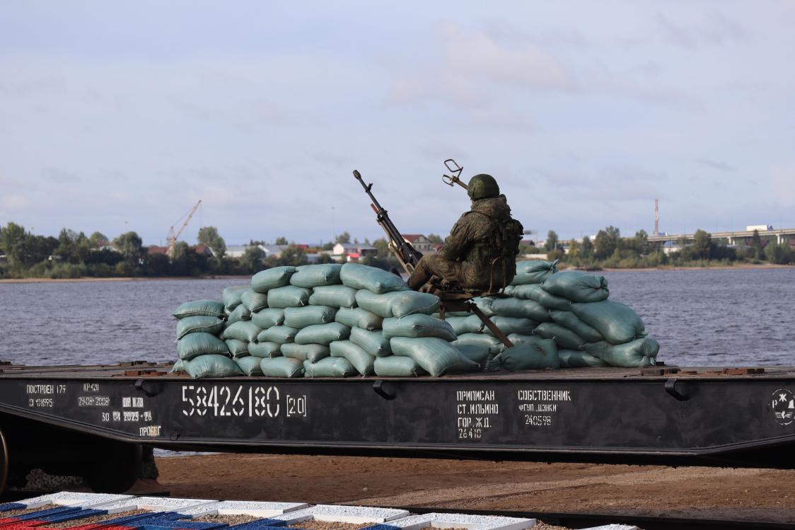 В Перми состоялись военные учения железнодорожных войск ЦВО