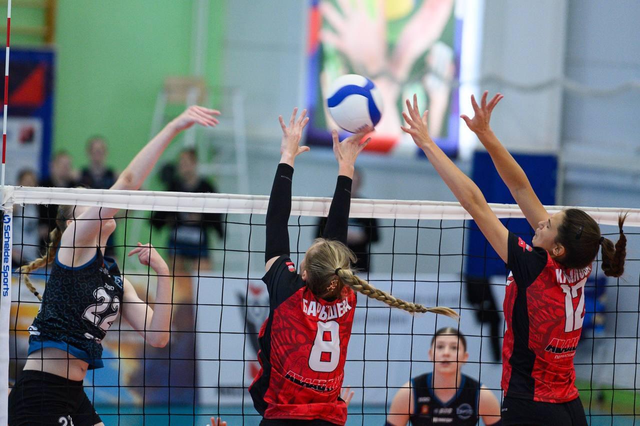 Впервые женская волейбольная команда из Перми сыграет в Высшей лиге Чемпионата России
