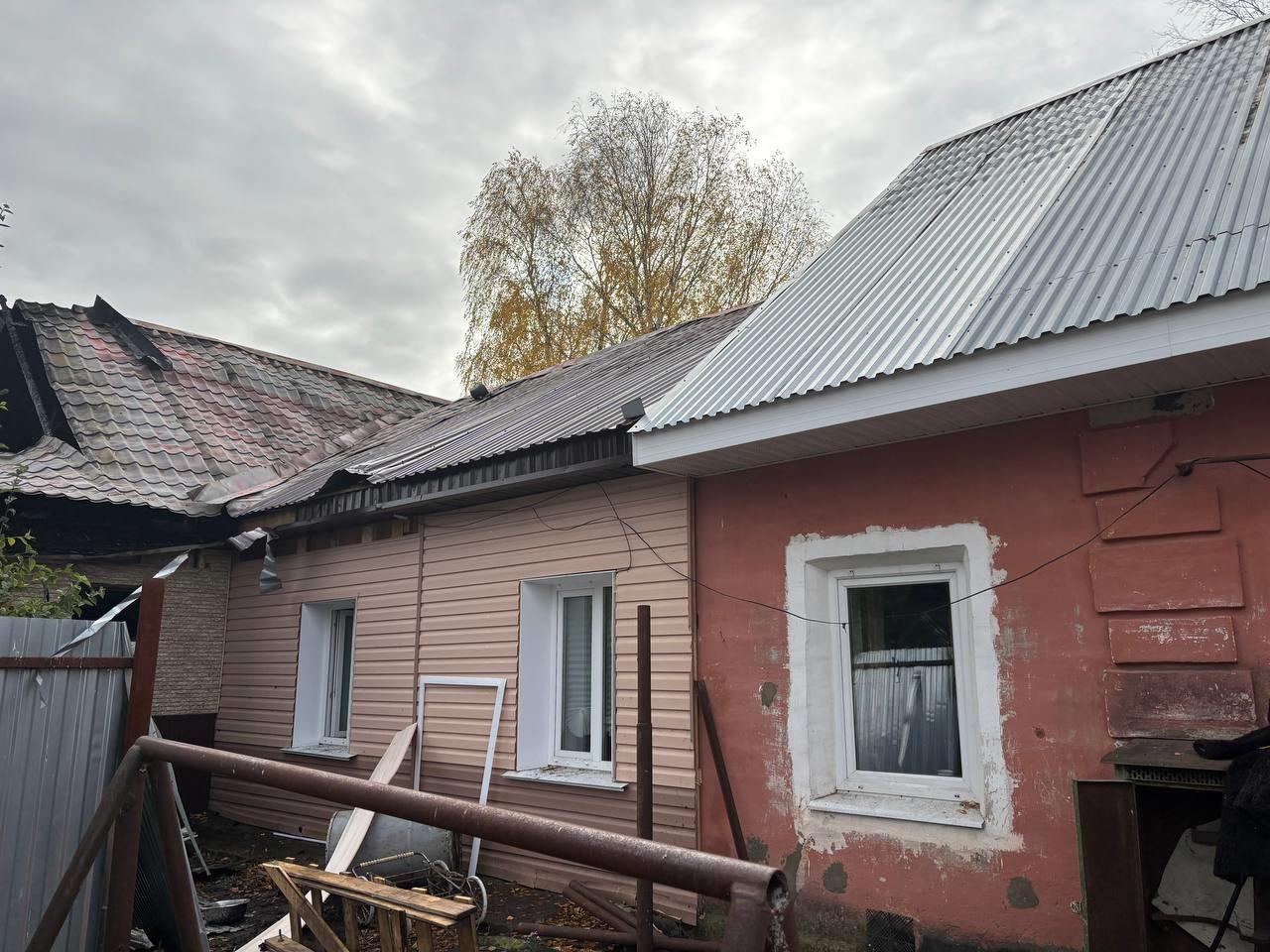 В Прикамье в повреждённом атакой БПЛА доме могут обрушиться перекрытия