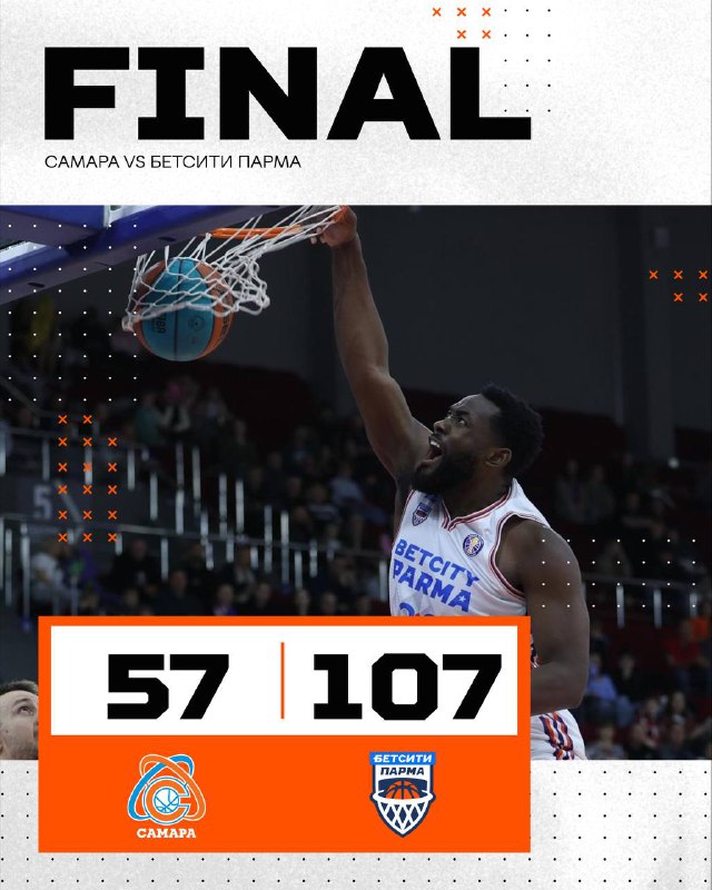 Пермская «Бетсити Парма» разгромила «Самару» в гостях 