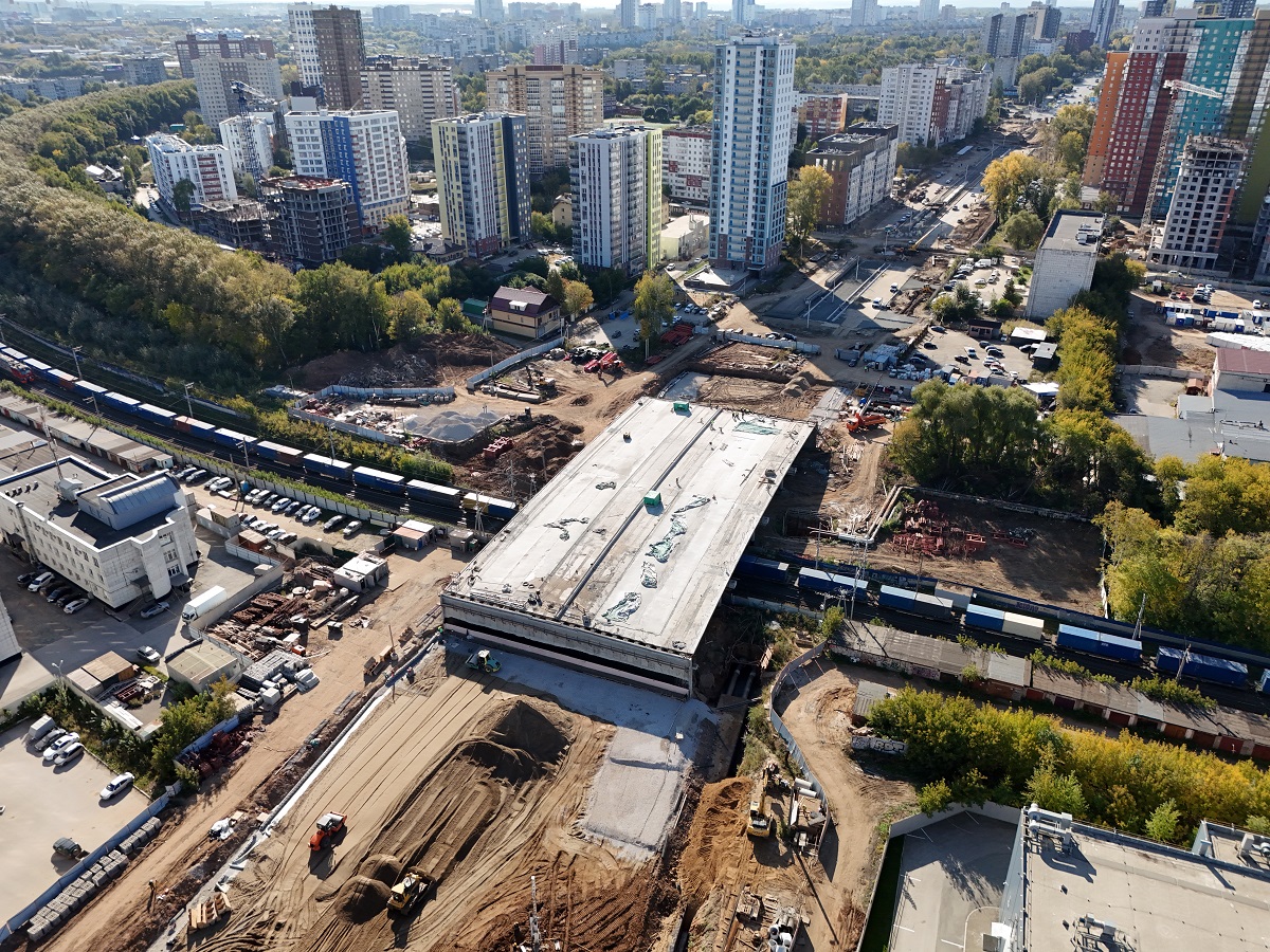 Реконструкция улицы Карпинского в Перми вышла на финишную прямую