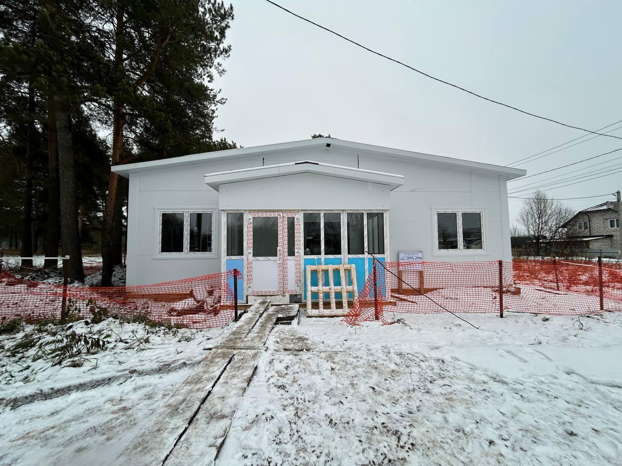 В Пермском округе достраивают модульную лыжную базу