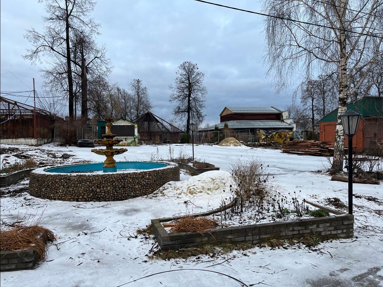 Демонтаж объектов старого зоопарка Перми за границами некрополя завершится в декабре