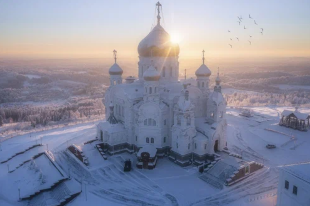 В Прикамье произошли пожары на территории  Белогорского монастыря